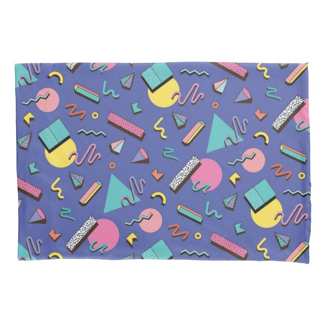 geometrisches Muster Kissenbezug (Vorderseite-Links)