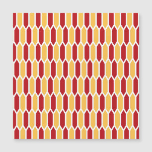 Geometrisches Muster Magnetkarte