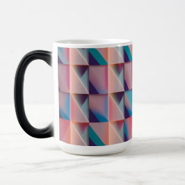 Geometrisches Muster - Morphing Tasse 15 oz