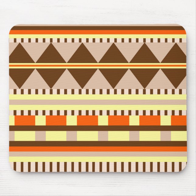 Geometrisches Muster Mousepad (Vorne)