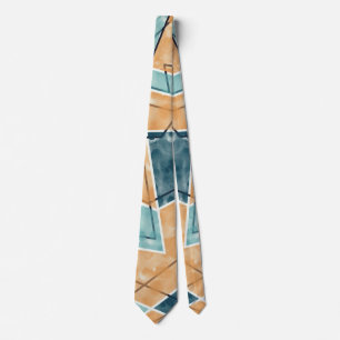 Geometrisches Muster Neck Tie Krawatte