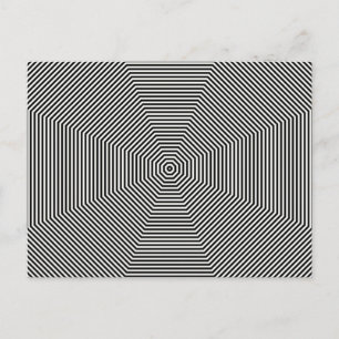 Geometrisches Muster Postkarte