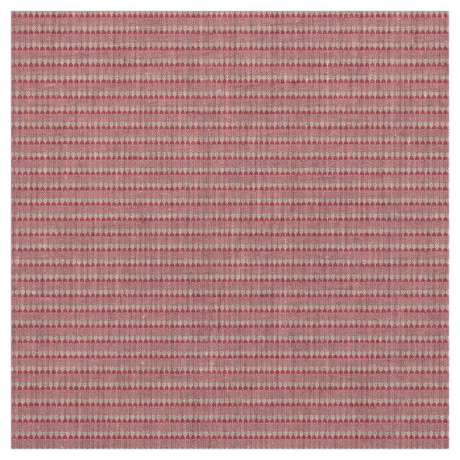 geometrisches Muster rot und rosa mit Interlo Stoff (Muster)