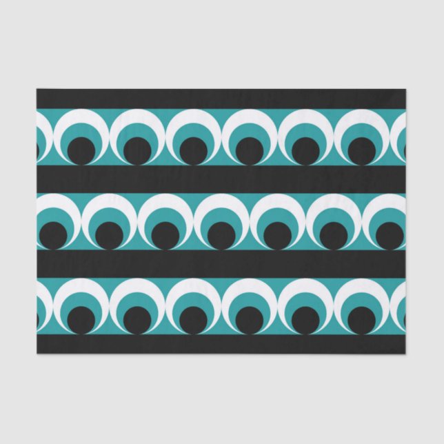 Geometrisches Muster Seidenpapier (Vorderseite)