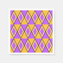 Geometrisches Muster Serviette