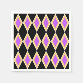 Geometrisches Muster Serviette