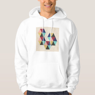 Geometrisches Muster-Spiel III Hoodie
