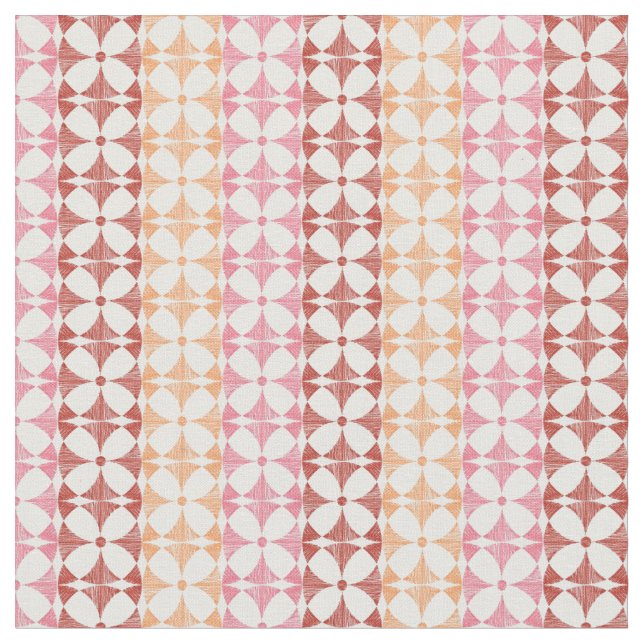 Geometrisches Muster Stoff (Nahaufnahme)