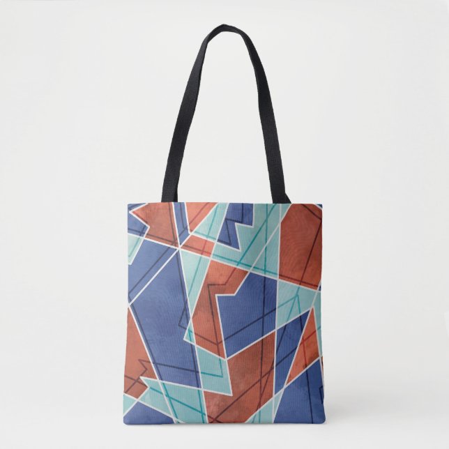 Geometrisches Muster Tasche (Vorderseite)