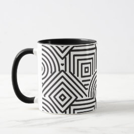 Geometrisches Muster Tasse