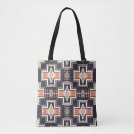 Geometrisches Muster-Totbeutel mit Symmetrie Tasche