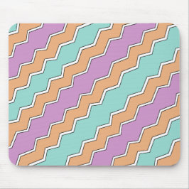Geometrisches Muster von ZigZag Mousepad
