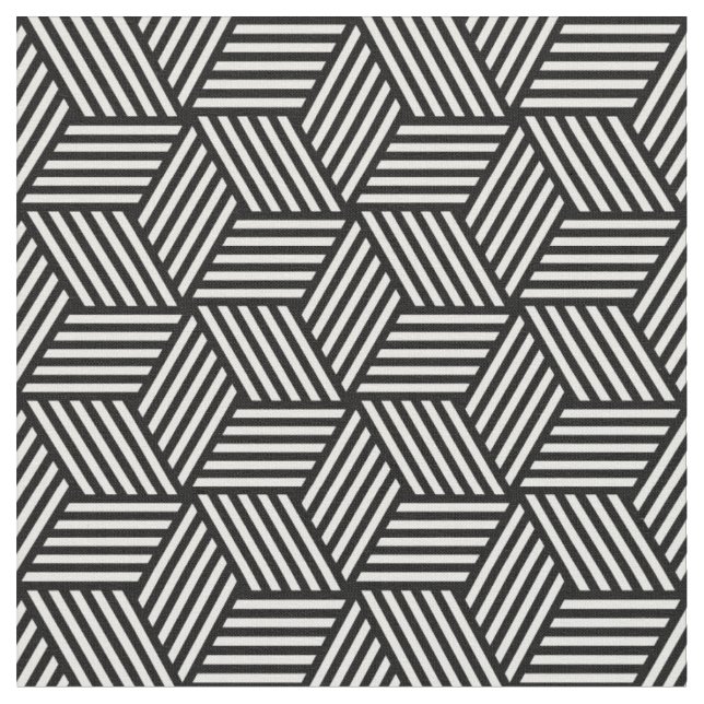 Geometrisches Musterdesign Stoff (Nahaufnahme)