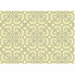 Geometrisches Mustergitter Fotoskulptur Magnet<br><div class="desc">Ein sich wiederholendes Muster</div>