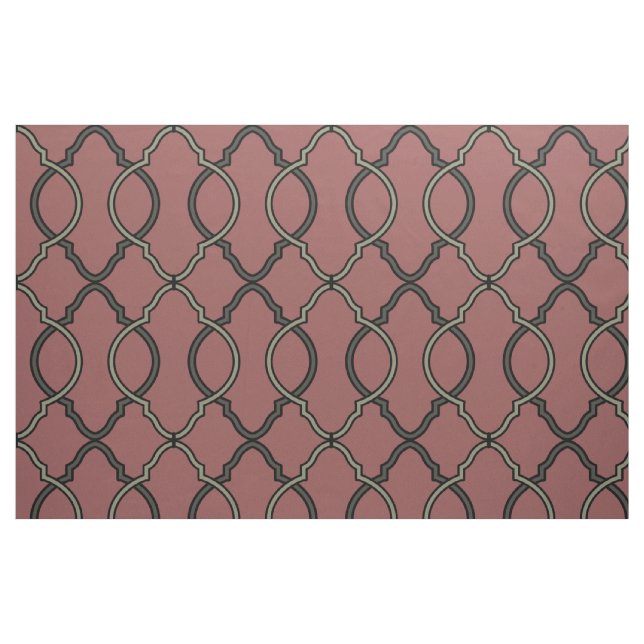 Geometrisches Mustergitter Stoff (Fat Quarter (45,7 x 55,9 cm))