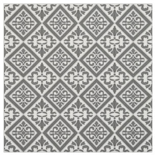 Geometrisches Mustergitter Stoff