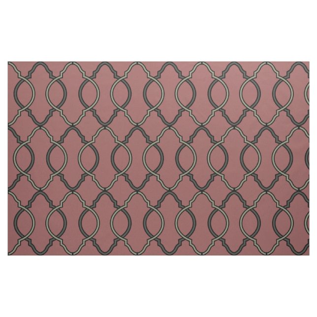 Geometrisches Mustergitter Stoff (Fat Quarter (45,7 x 55,9 cm))