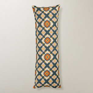 Geometrisches Musterkissen Seitenschläferkissen