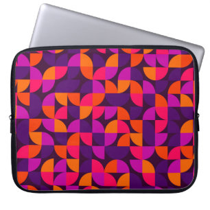 Geometrisches nahtloses Muster. Abstrakter Vintage Laptopschutzhülle