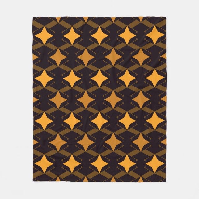 Geometrisches nahtloses Muster. Minimale Oberfläch Fleecedecke (Vorderseite)