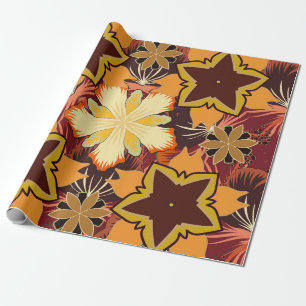 Geometrisches, nahtloses Muster mit Hexagon  Geschenkpapier