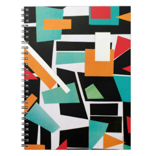 Geometrisches Notebook Notizblock