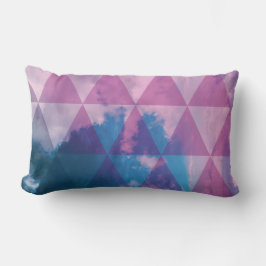 Geometrisches Ombre Cloud Babykissen Lendenkissen