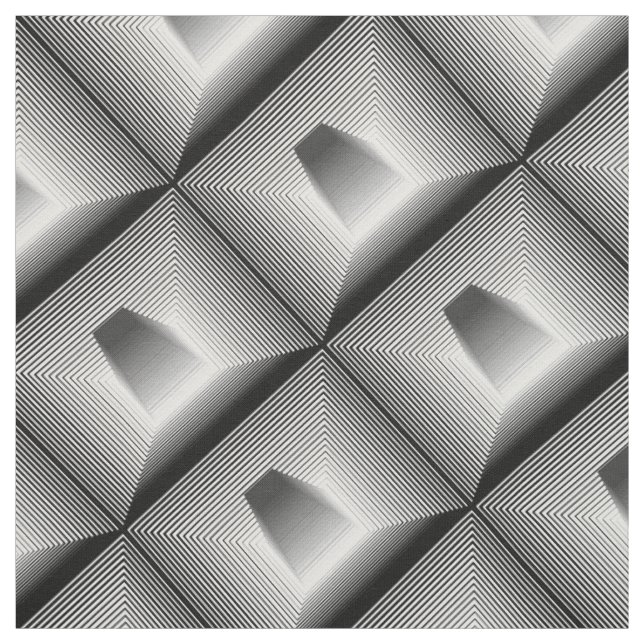 geometrisches optisches Muster Stoff (Muster)