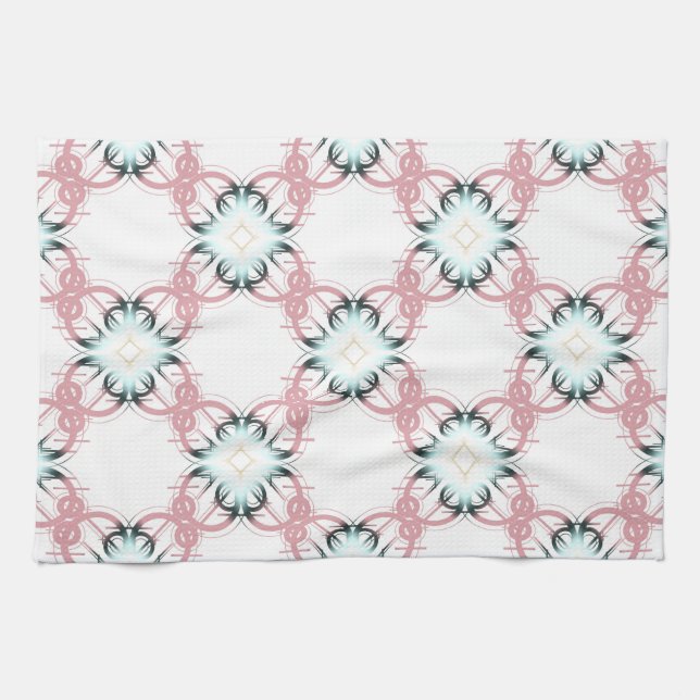 Geometrisches Ornament. Geschirrtuch (Horizontal)