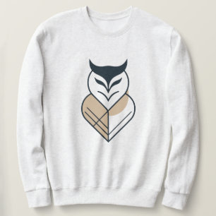 Geometrisches OWL-Logo Sweatshirt