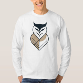 Geometrisches OWL-Logo T-Shirt