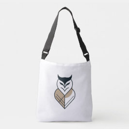 Geometrisches OWL-Logo Tragetaschen Mit Langen Trägern