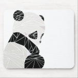Geometrisches Panda Mousepad<br><div class="desc">Geometrisches Panda</div>