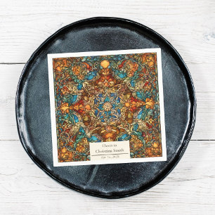 Geometrisches Party für die Lagerung von festgehal Serviette