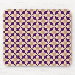 Geometrisches Quermuster Mousepad