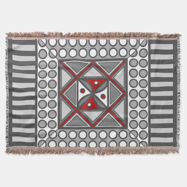 Geometrisches Querschieber Decke (Vorderseite)