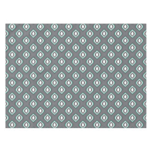Geometrisches Retro ikat Stammes- Muster Tischdecke