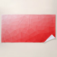 Geometrisches rotes Gefälle