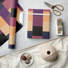 Geometrisches Schleifpapier Geschenkpapier