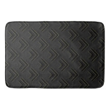 Geometrisches Schwarz-Gold-Muster