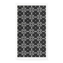 Geometrisches Schwarz-weißes und Silver Geometrism