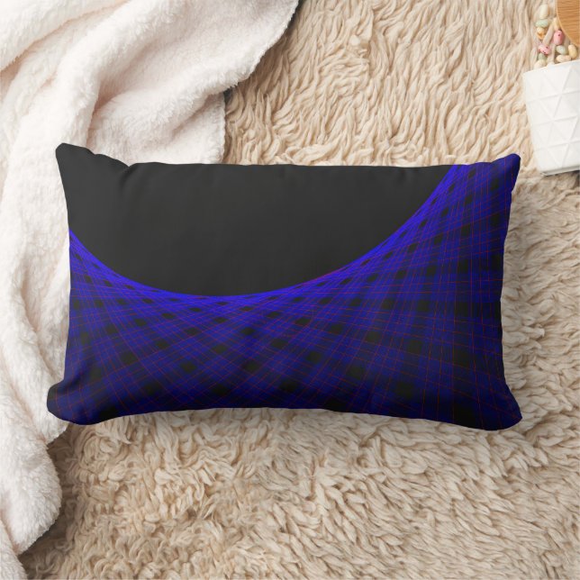 Geometrisches Sitzkissen mit Teppichboden Lendenkissen (Decke)