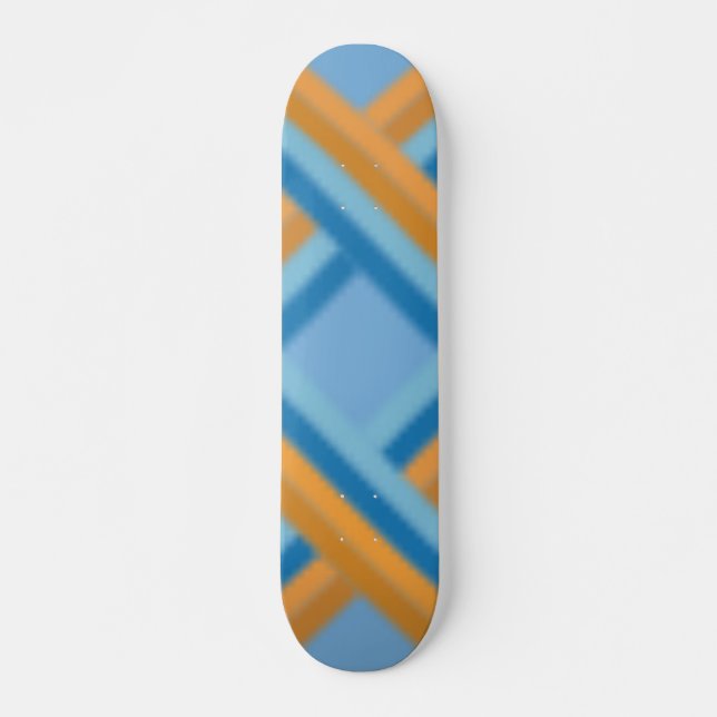 Geometrisches Skateboard (Vorne)