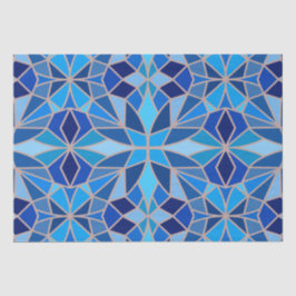 Geometrisches Sky-Tissue Seidenpapier
