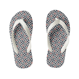 Geometrisches Sternmuster Kinderbadesandalen