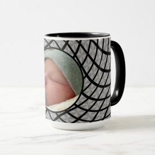 Geometrisches Swirl Tasse