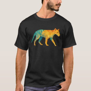 Geometrisches Thylacin - Polygonale Kunst des Tasm T-Shirt