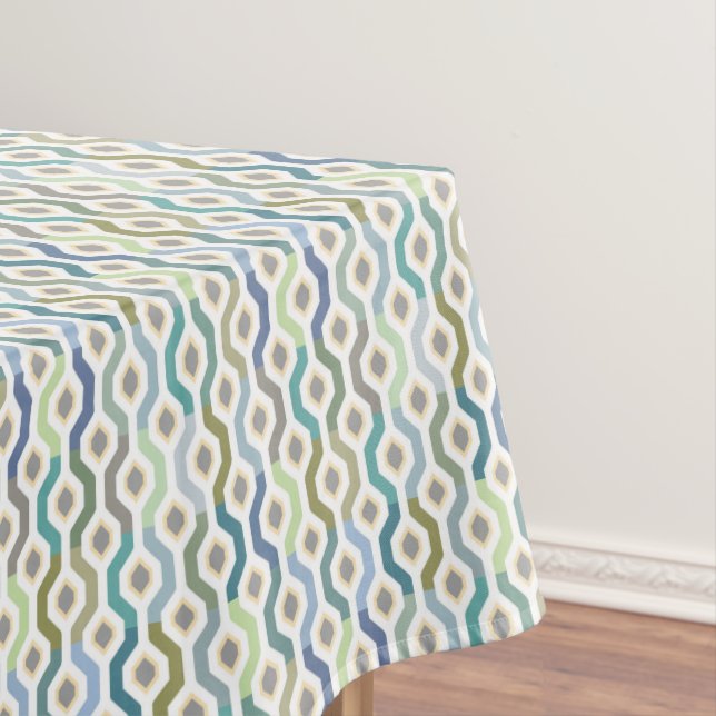 Geometrisches Verknüpfungsmuster für Mod Mitte des Tischdecke (Beispiel)