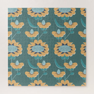 Geometrisches Vintag: Textile nautische Motive