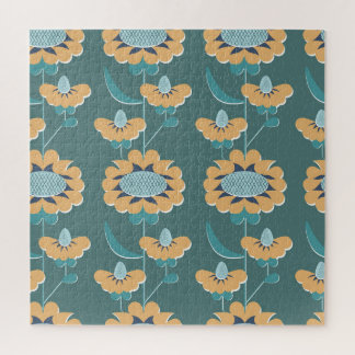 Geometrisches Vintag: Textile nautische Motive